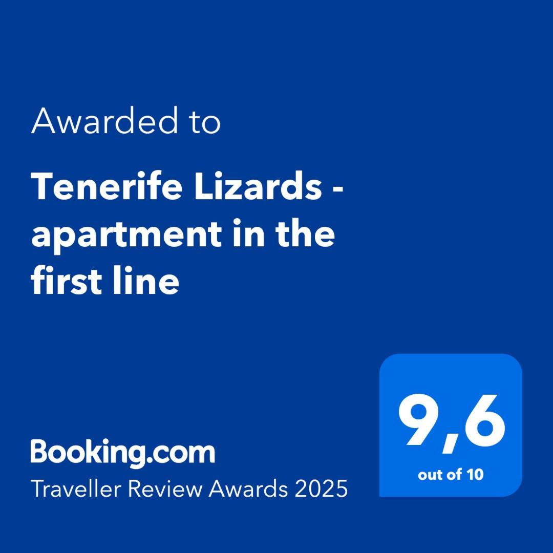 Tenerife Lizards - Apartment In The First Line กาเยาซัลวาเค ภายนอก รูปภาพ